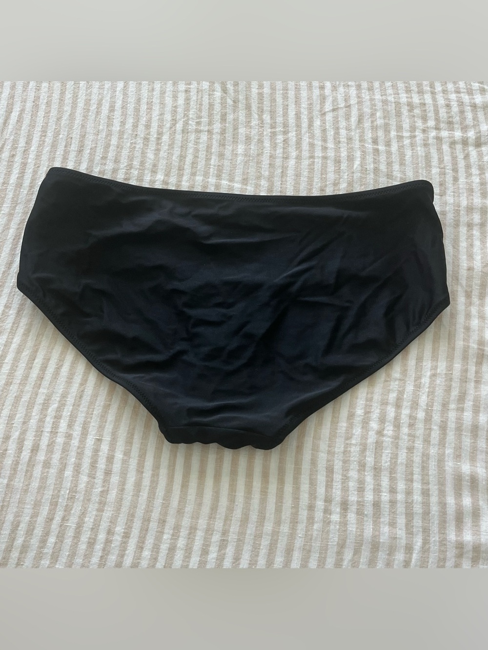 NWOT aerie Black Hipster Bikini Swimsuit Swim Bottom - Classic Coverage - Picture 2 of 12